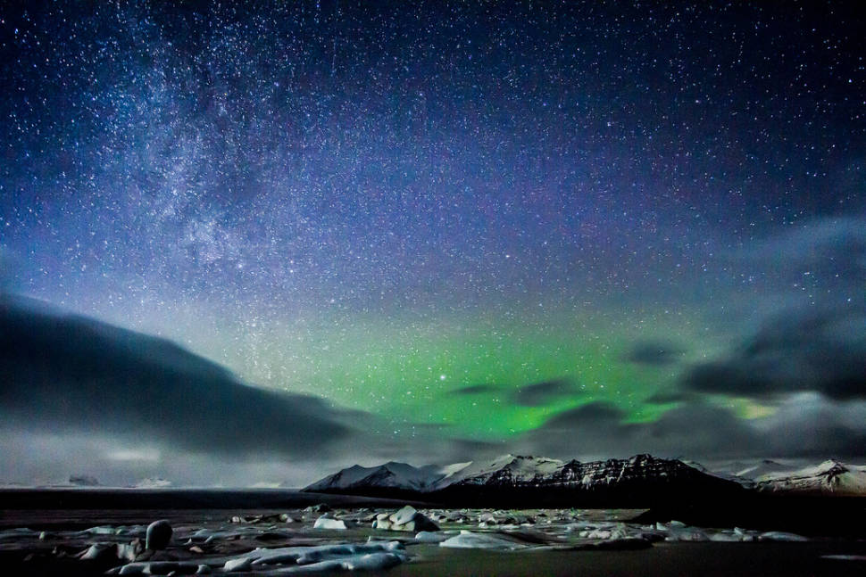 Best time for Northern Lights in Iceland