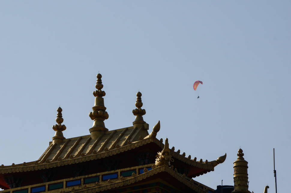 Best time for Paragliding in India