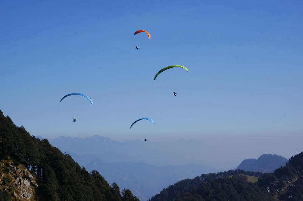Paragliding in India - Best Time