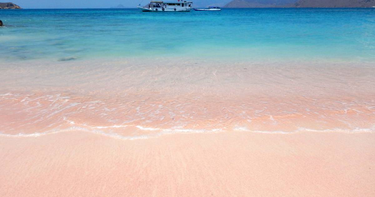 Pink Beach, Komodo Island in Indonesia - Best Time