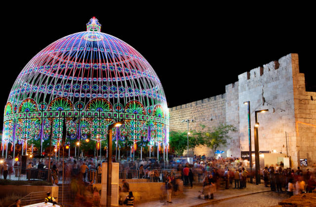 Jerusalem Light Festival in Israel - Best Time