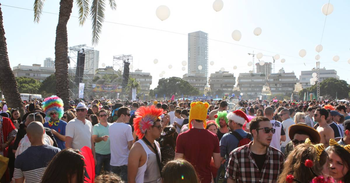 Purim Street Party in Israel - Best Time