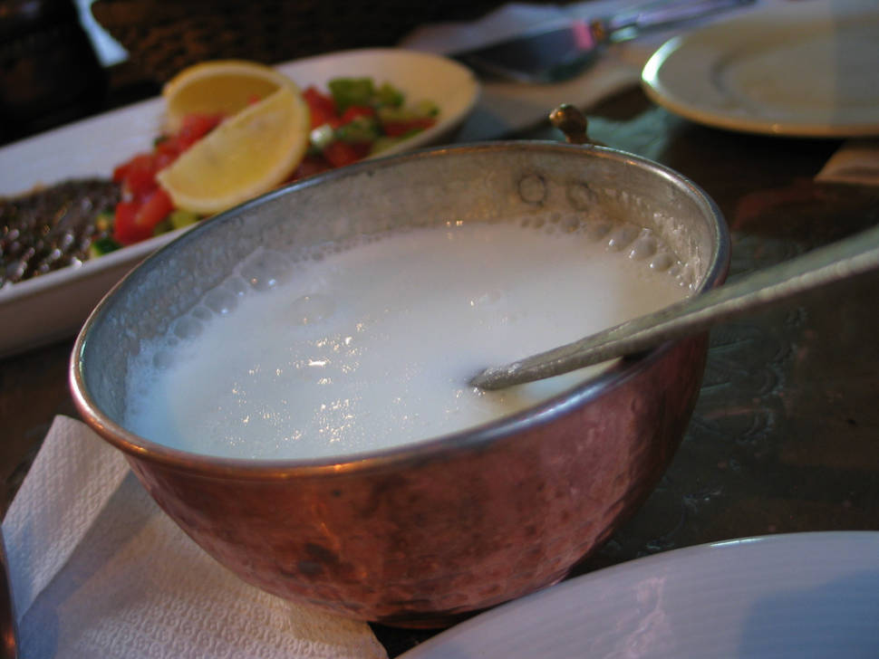 Cold Ayran on a Hot Day in Istanbul - Best Season