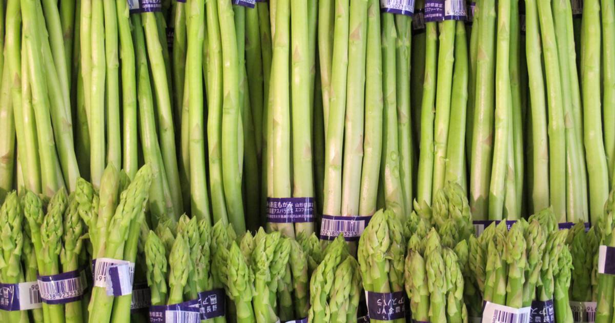 Asparagus in Japan - Best Time