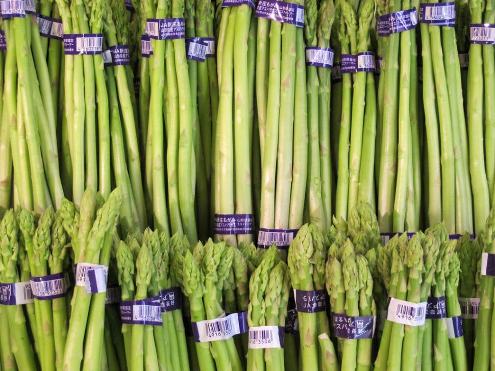 Asparagus in Japan - Best Time