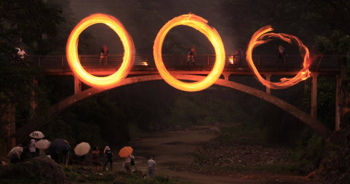 Ohinata no Hitoboshi or Fire Ring Festival in Japan - Best Time