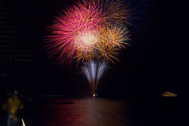 Fireworks on Lake Toyako in Japan - Best Season