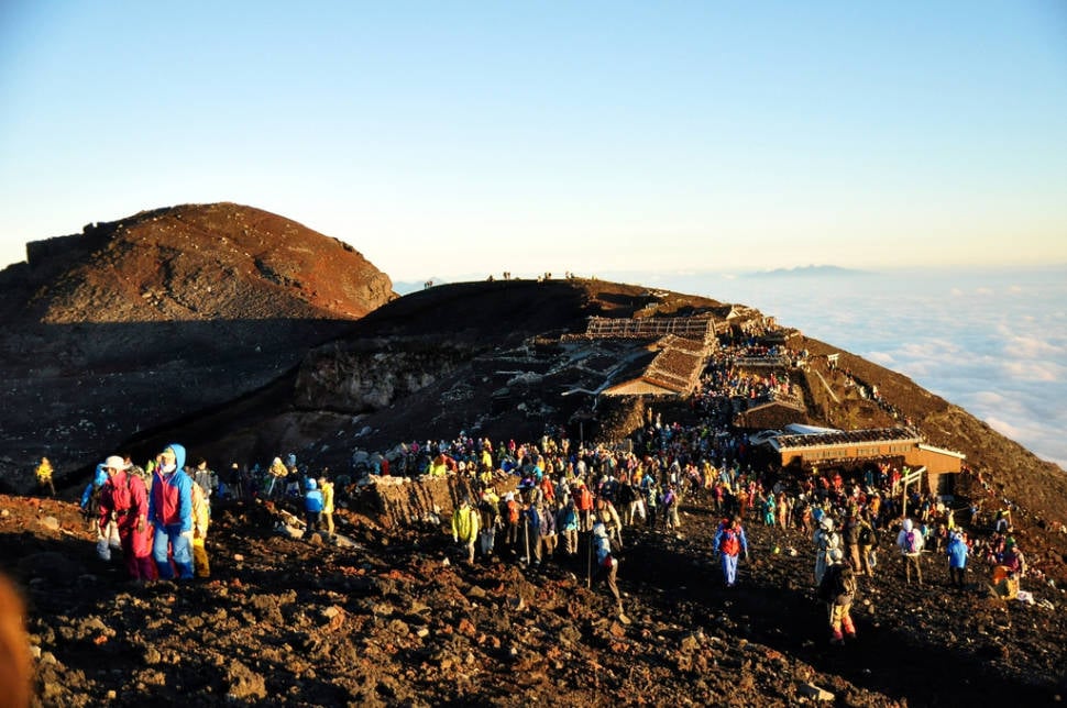 Best time for Climbing Mount Fuji in Japan
