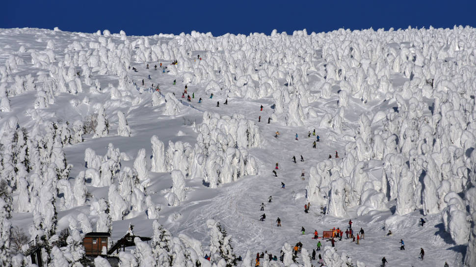 蔵王スキー場 Mount Zao ski area