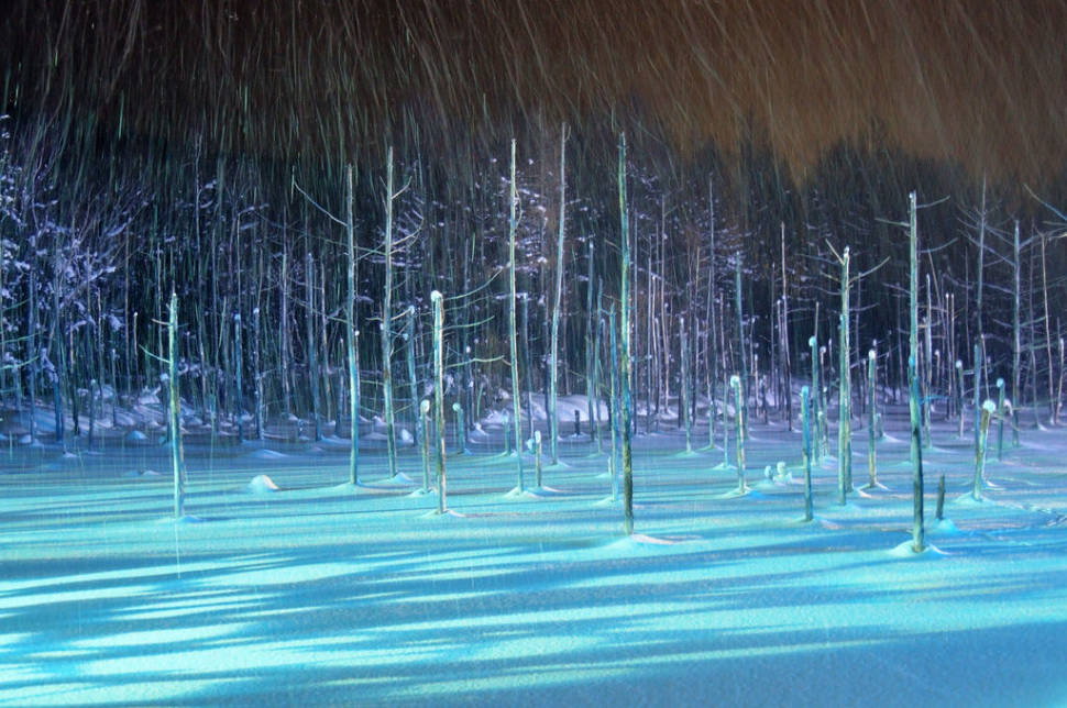 Winter Magic of Biei Blue Pond in Japan - Best Time