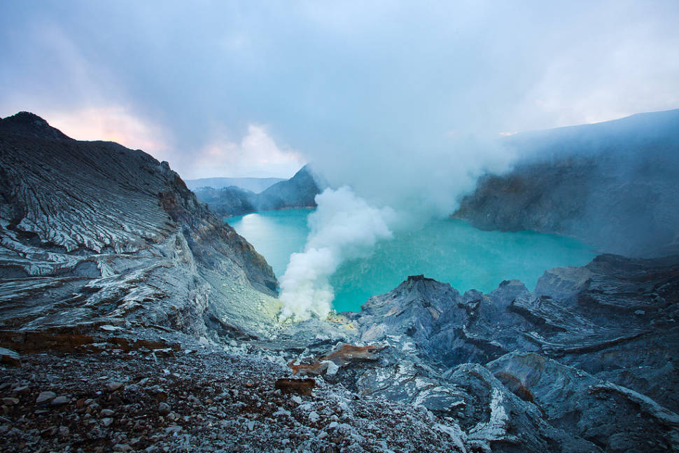 Kawah Ijen Volcano in Java - Best Season