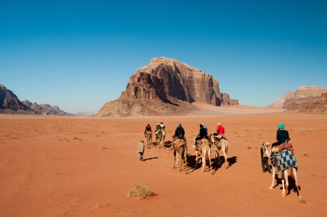 Best time for Camel Safari in Jordan