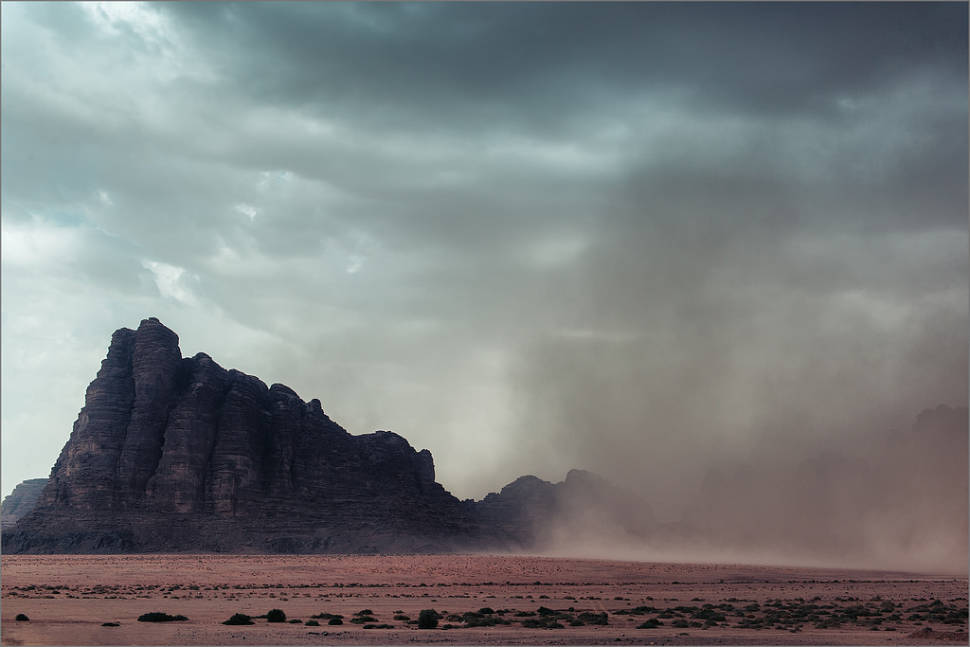 Desert Wind or Khamseen in Jordan - Best Time