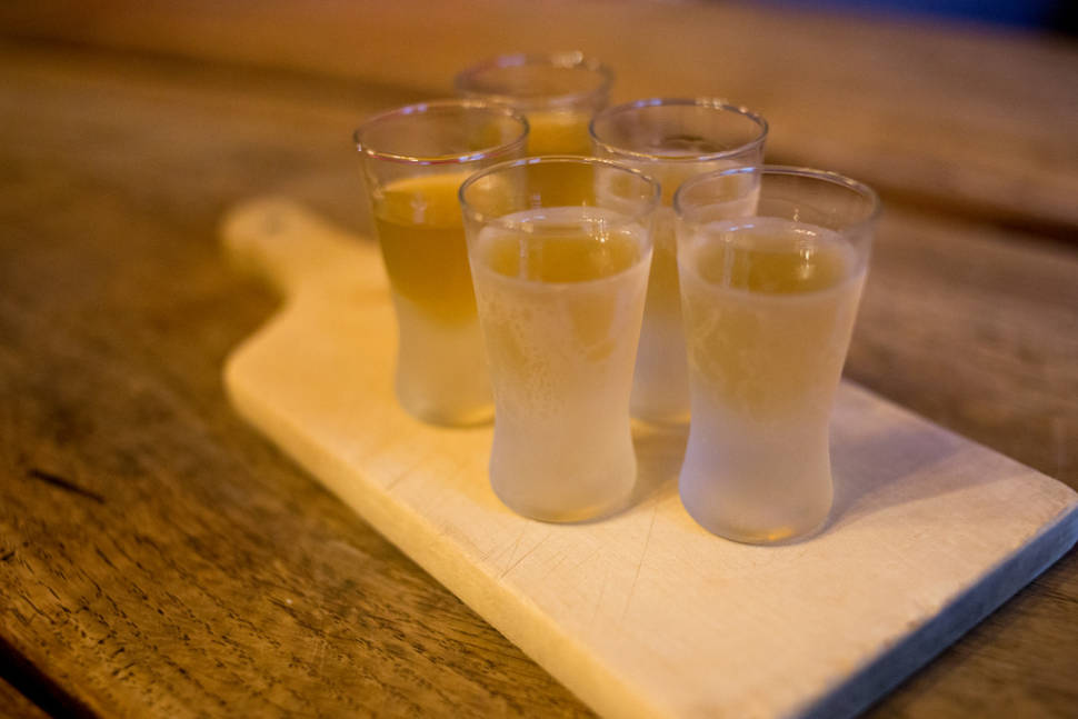Delicious honey vodka
