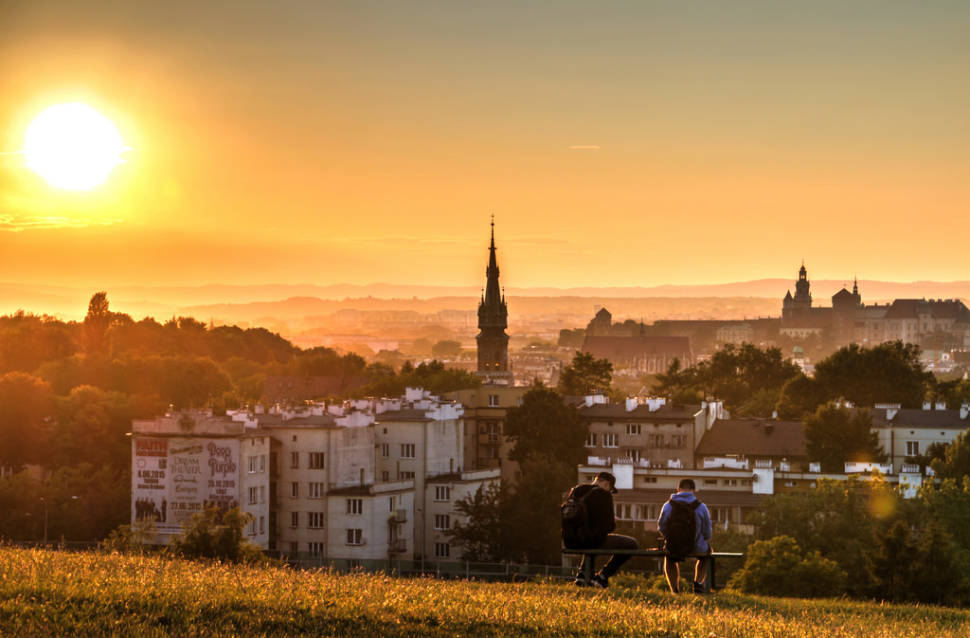 Sunset and Sunrise at Mounds in Krakow - Best Time