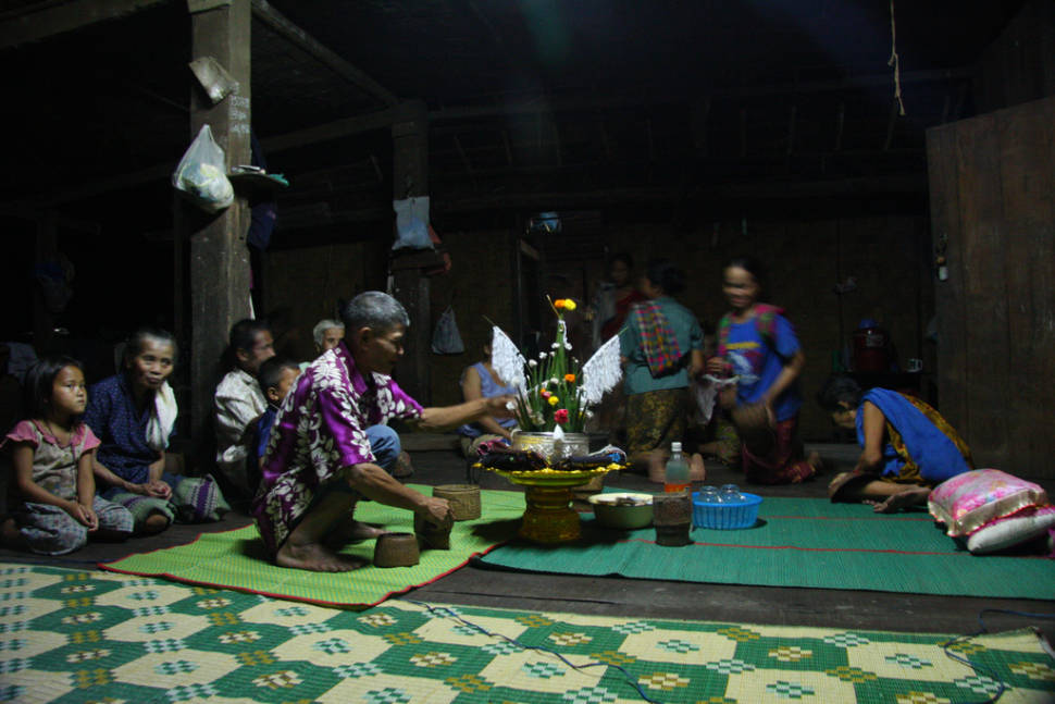 Best time to see Baci Ceremony in Laos