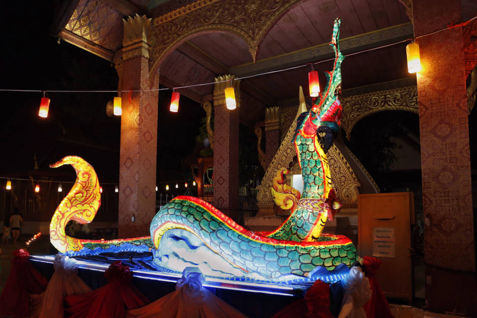 Best time for Boun Awk Phansa or the End of Buddhist Lent in Laos