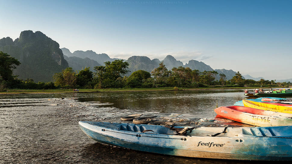 Kayaking in Laos - Best Season