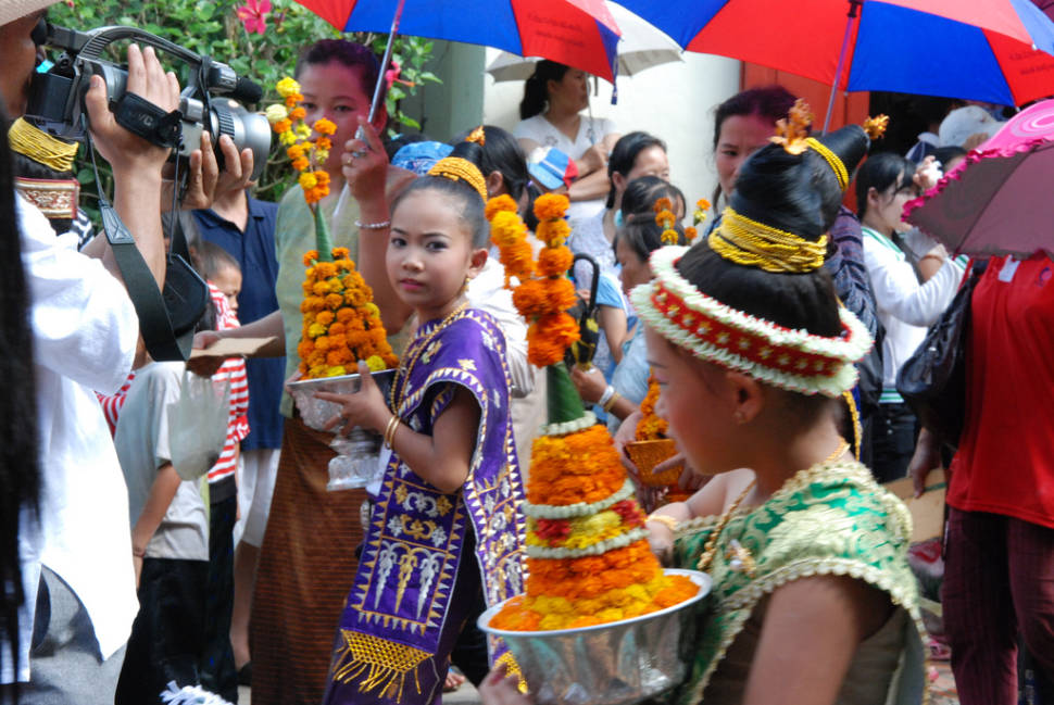 Pi Mai Lao or Lao New Year in Laos - Best Season