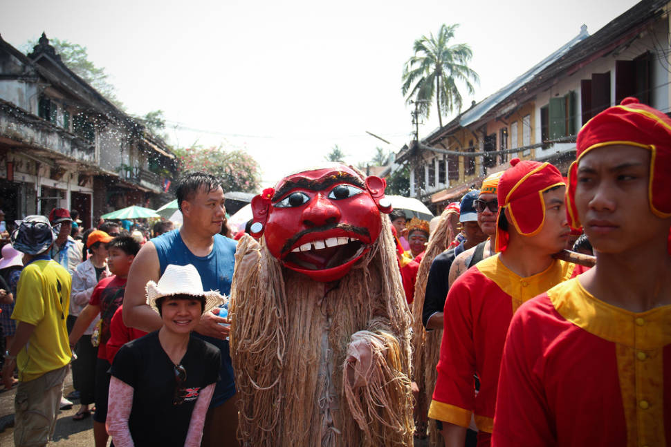 Best time for Pi Mai Lao or Lao New Year in Laos