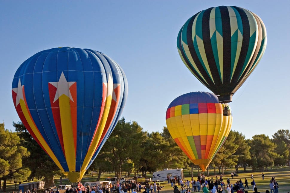 Best time for Sunset Hot Air Balloon Rides in Las Vegas