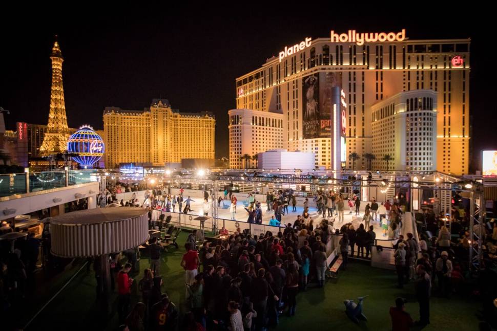 Best time to see Ice Rink at the Cosmopolitan in Las Vegas