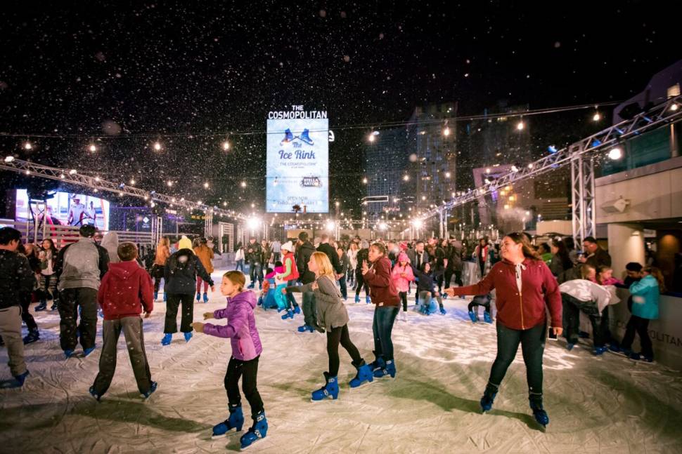 Ice Rink at the Cosmopolitan in Las Vegas - Best Time
