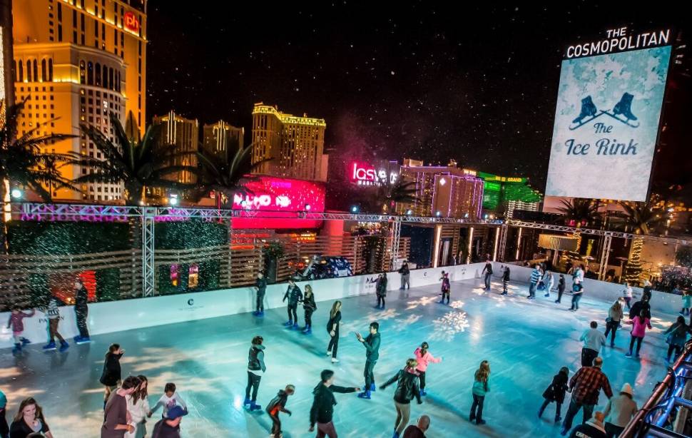 Ice Rink at the Cosmopolitan in Las Vegas - Best Season