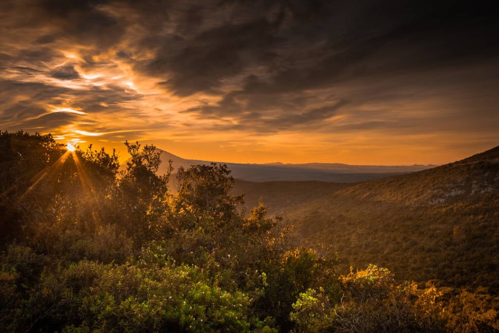 Sunset at Serra da Arrábida