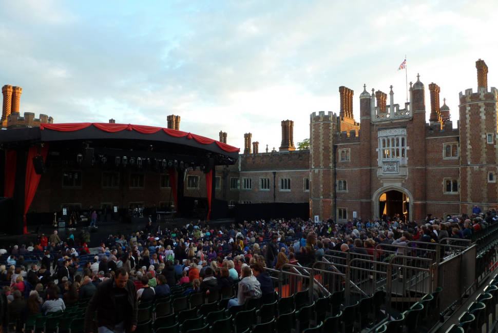 Best time for Hampton Court Palace Festival in London