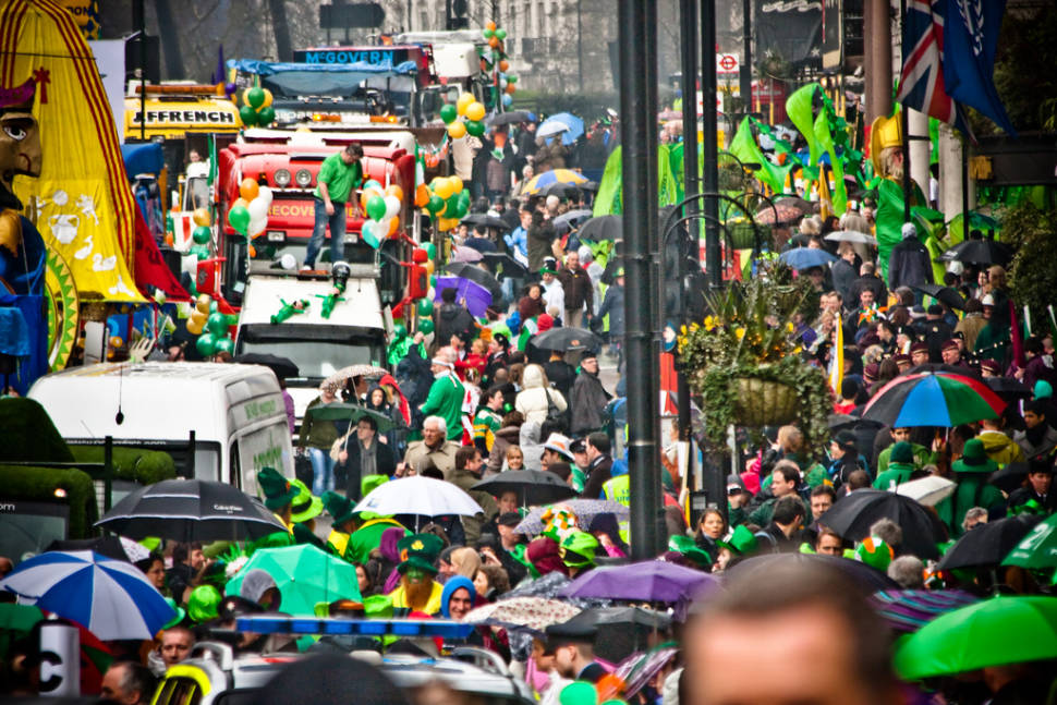St Patrick's Day Parade in London - Best Time