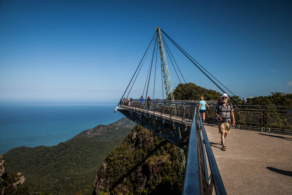Best time to see Langkawi SkyBridge in Malaysia