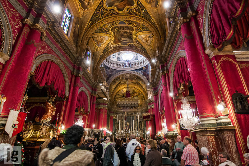 Parish church of St Paul's Shipwreck - Valletta, Malta