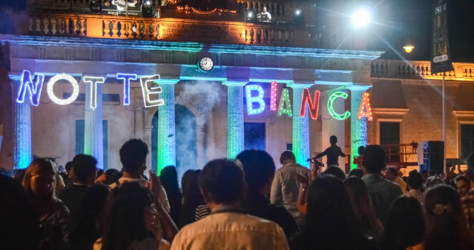 Best time for Notte Bianca