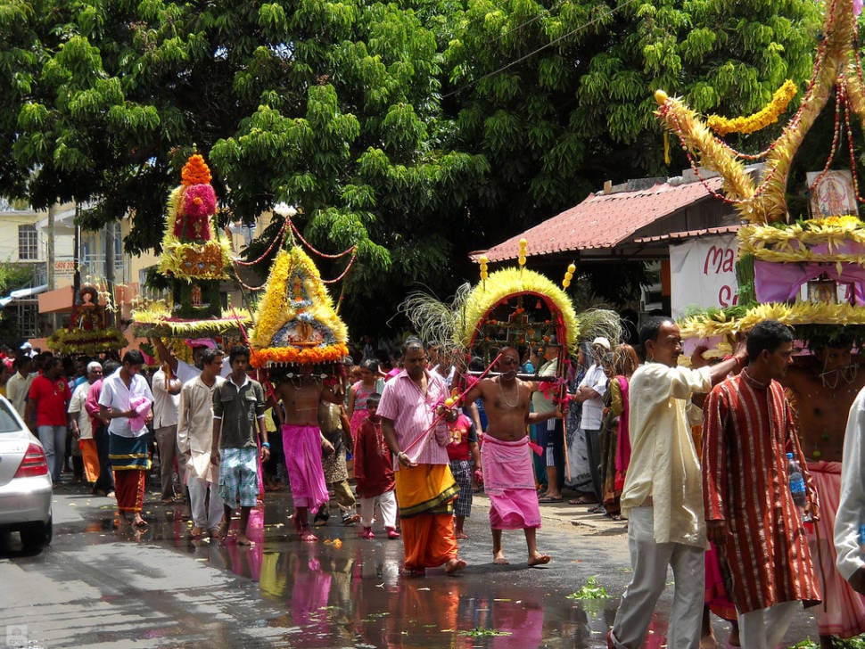Best time to see Thaipoosam Cavadee in Mauritius