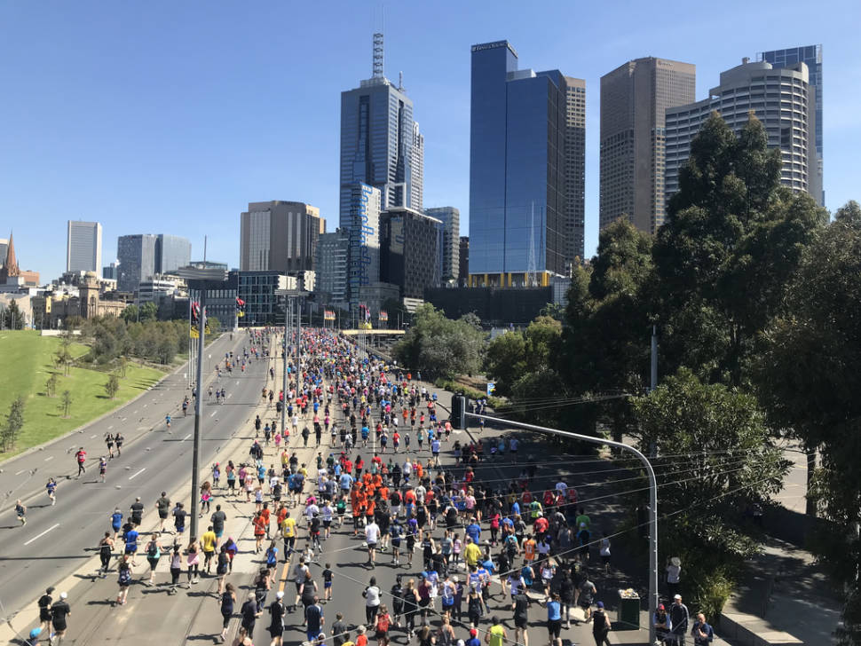Best time to see Melbourne Marathon Festival in Melbourne