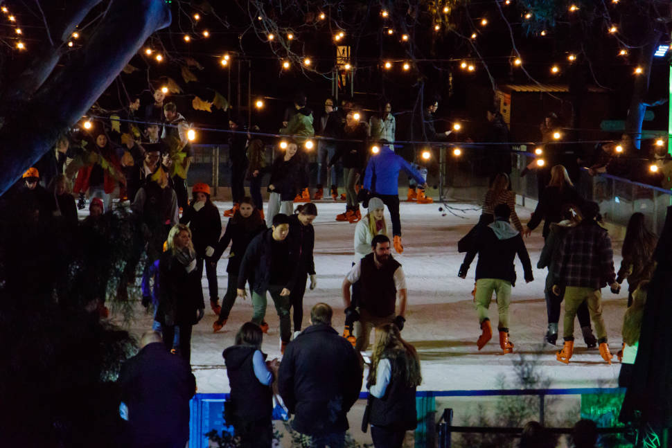 River Rink at Fed Square in Melbourne - Best Time