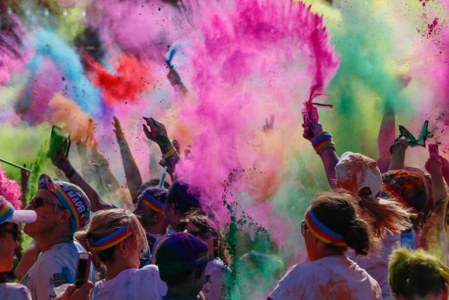 Best time to see The Color Run in Melbourne