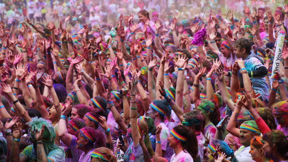 Best time for The Color Run in Melbourne