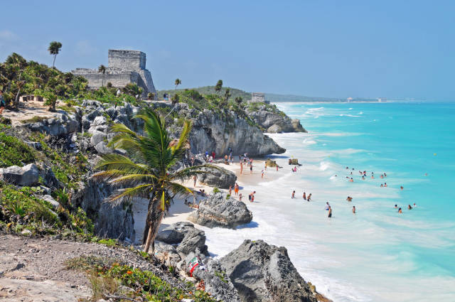 Tulum Ruins beach