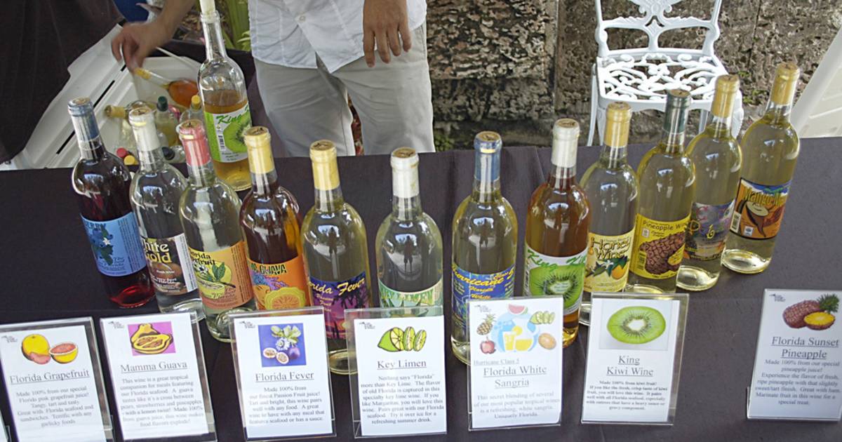 Fruit Wine in Miami - Best Time
