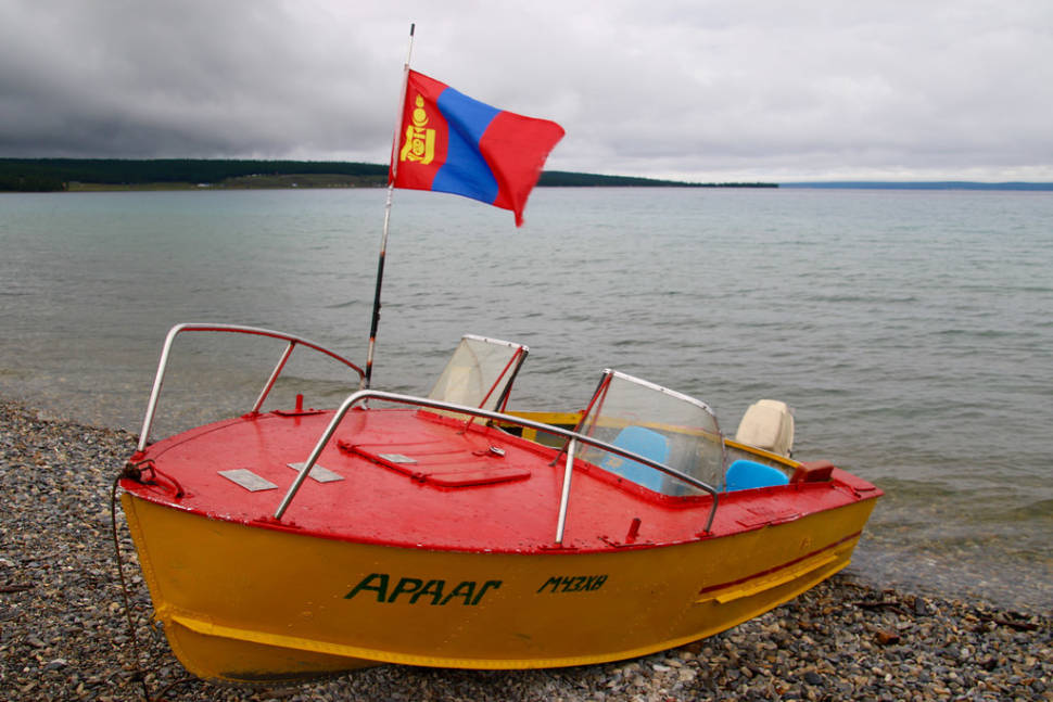 Lake Khovsgol Boat