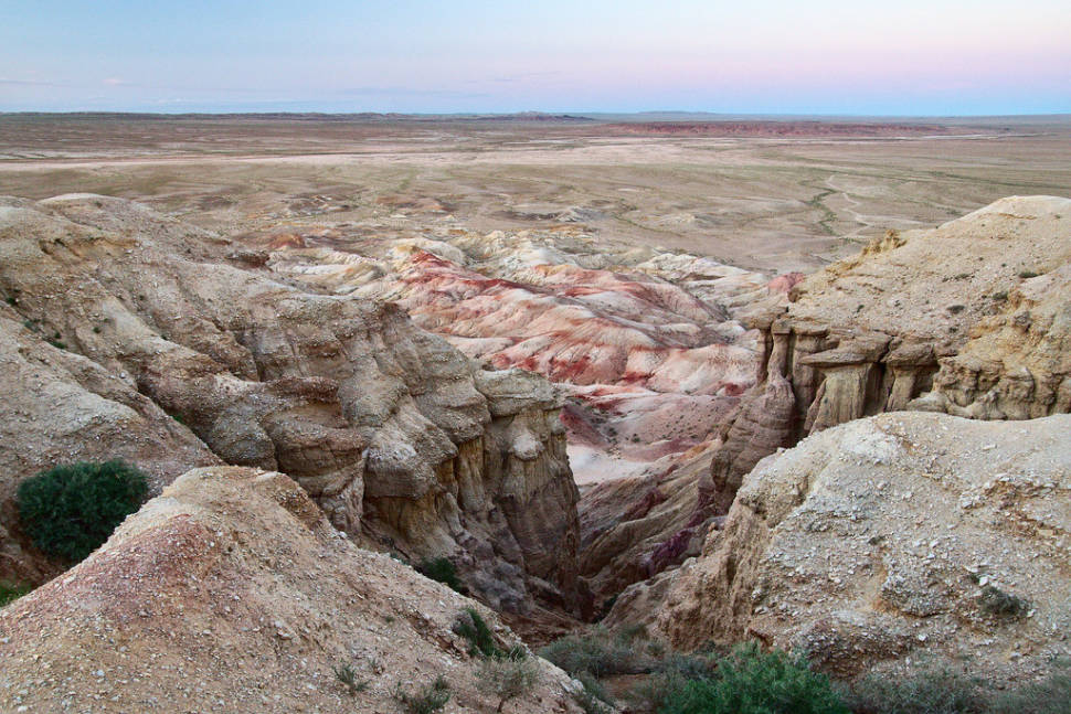 Best time for Tsagaan Suvarga (White Stupa) in Mongolia