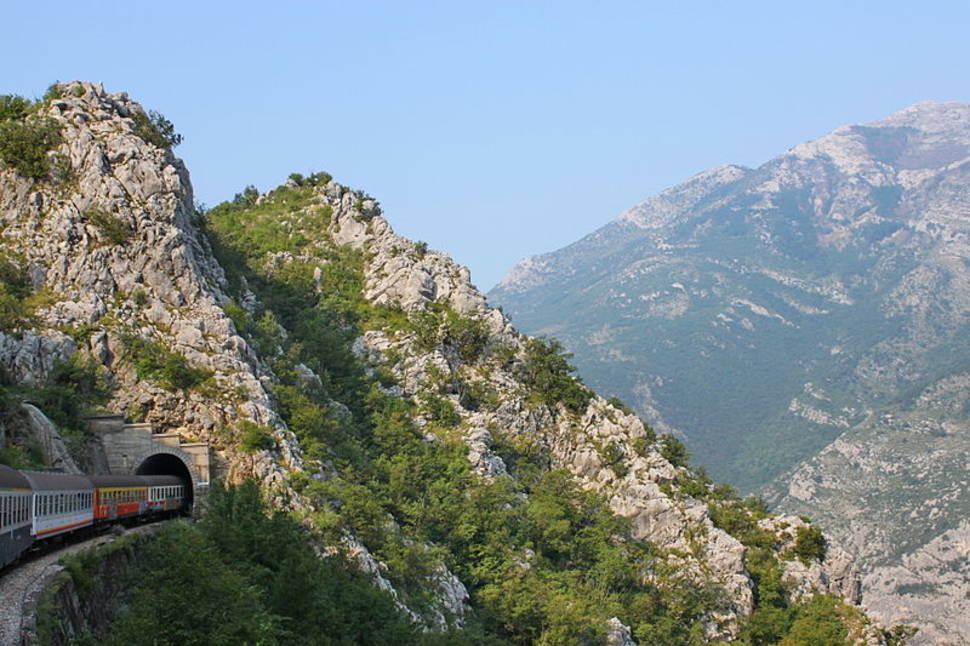 The Train from Bar to Belgrade in Montenegro - Best Season