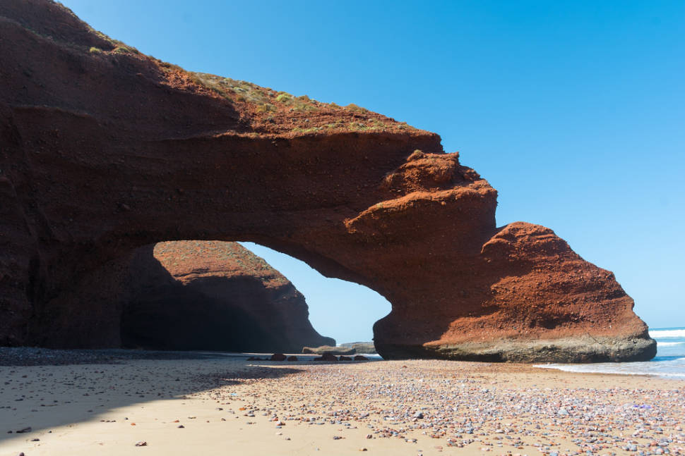Legzira Beach in Morocco - Best Season