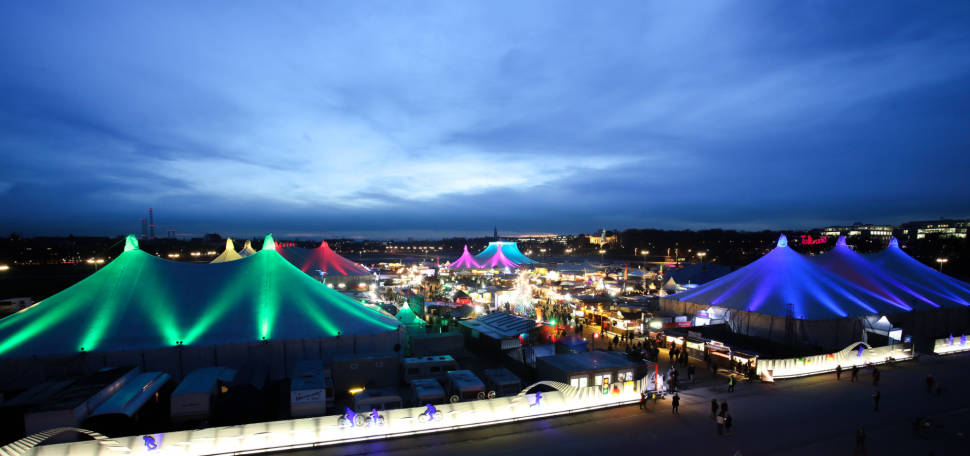 Best time for Tollwood Winter Festival in Munich