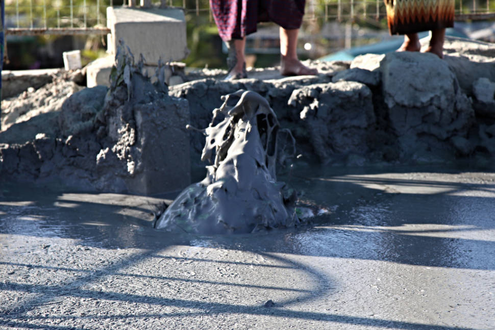 Mud Volcanoes of Minbu in Myanmar - Best Time