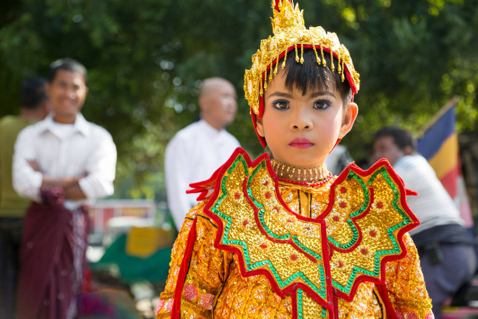 Novitiation Ceremony or Shinbyu in Myanmar - Best Season
