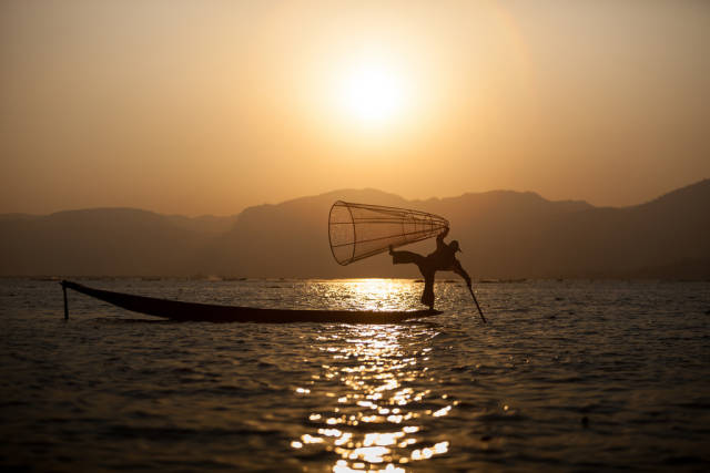 Fisherman on the Inle Lake