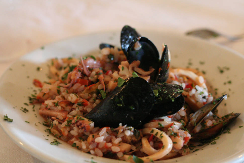Risotto alla Pescatora in Naples and Pompeii - Best Time